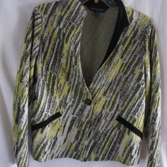 Ming Wang yellow/black jacket - PL - - Picture 3 of 9